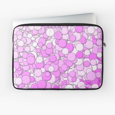 Purple and White Bubbles