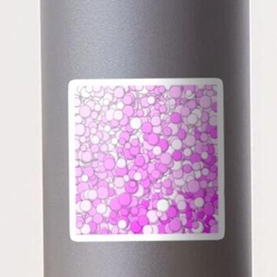 Purple and White Bubbles