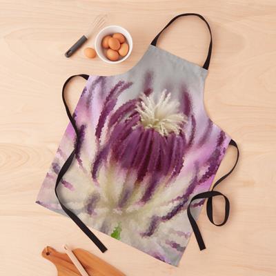 Purple and White Clematis