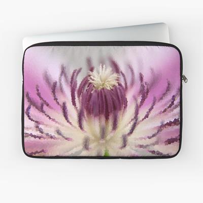 Purple and White Clematis