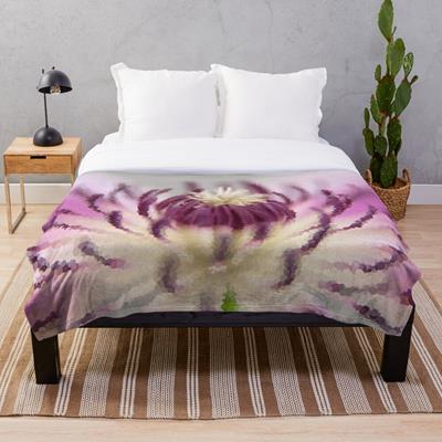 Purple and White Clematis