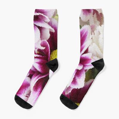 Purple and White Flower