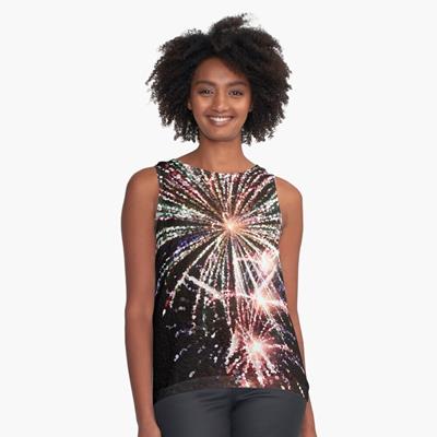 Red Fireworks