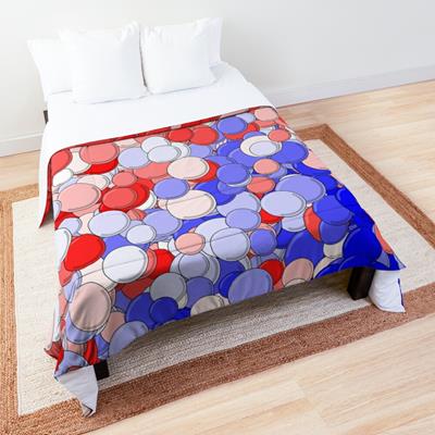 Red White and Blue Bubbles