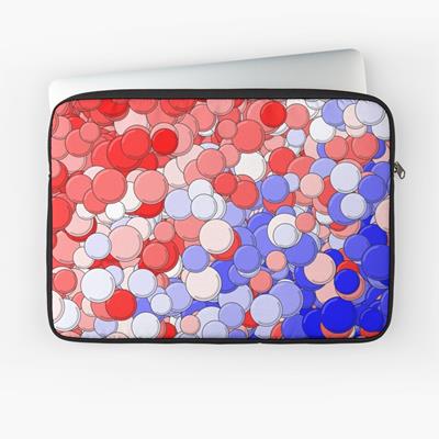 Red White and Blue Bubbles