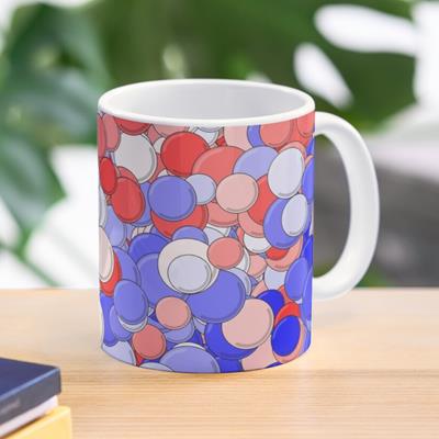 Red White and Blue Bubbles