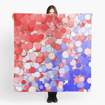 Red White and Blue Bubbles
