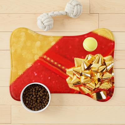 Red and Gold Gift Box