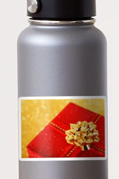 Red and Gold Gift Box