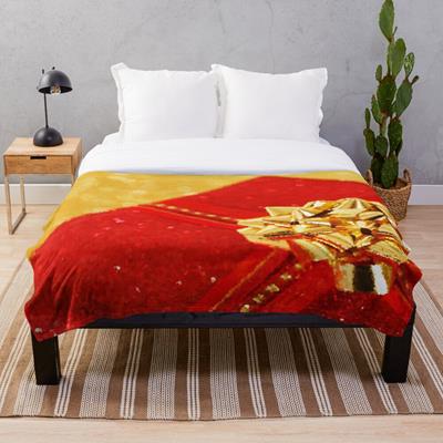 Red and Gold Gift Box