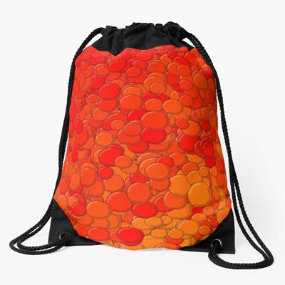 Red and Orange Bubbles