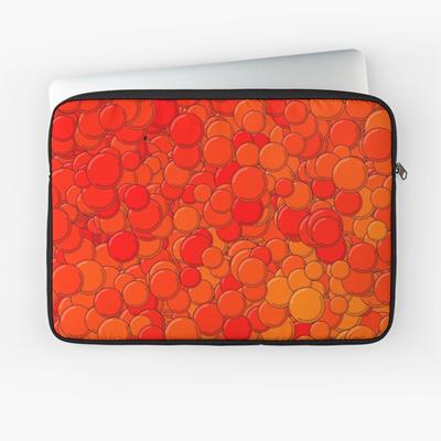 Red and Orange Bubbles