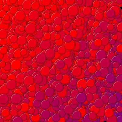 Red and Purple Bubbles
