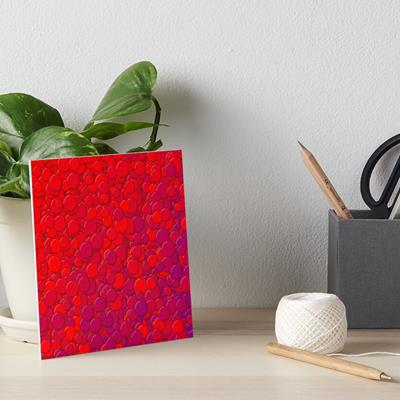 Red and Purple Bubbles