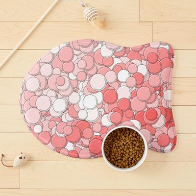 Red and White Bubbles