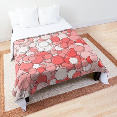 Red and White Bubbles