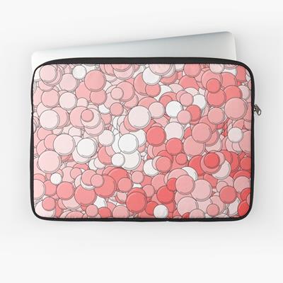 Red and White Bubbles