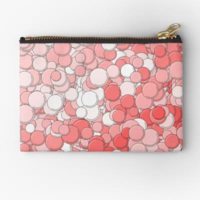 Red and White Bubbles