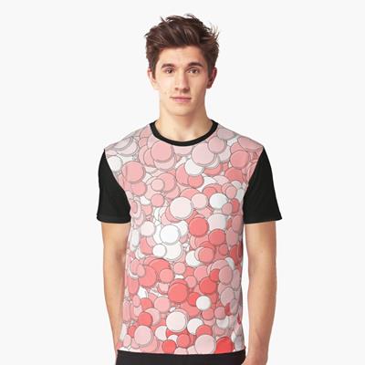 Red and White Bubbles