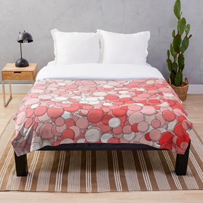 Red and White Bubbles