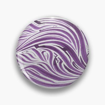 Rich Abstract Line Art in Light Purple