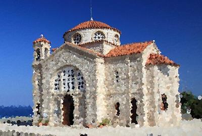 Rustic Seaside Church
