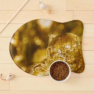 Shiny Golden Christmas Balls