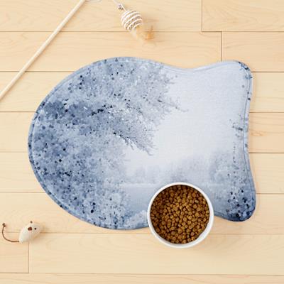 Snowy Wooded Landscape