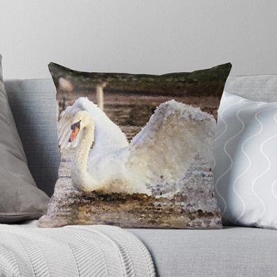 Strutting Swan