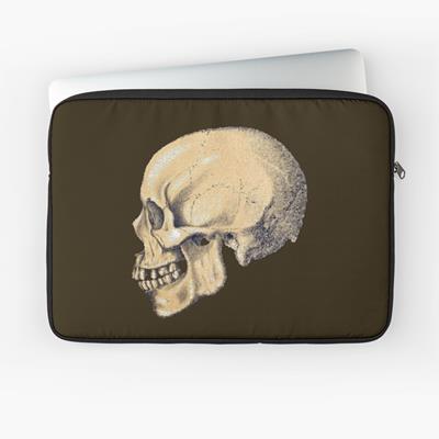 Stylized Skull in Profile