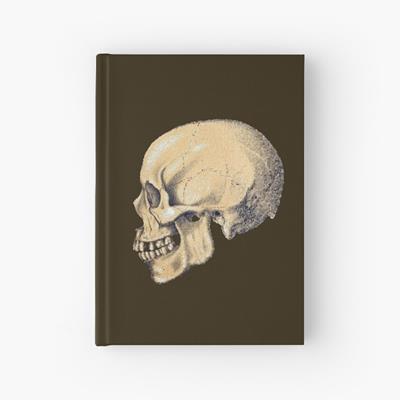 Stylized Skull in Profile