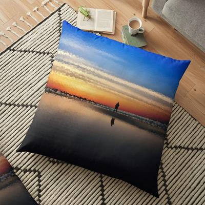 Sunset Over Smooth Water