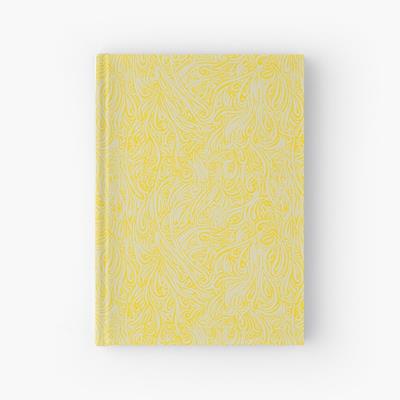 Swirling Abstract Line Art in Silver and Gold