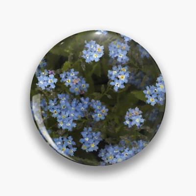 Tiny Blue Wildflowers
