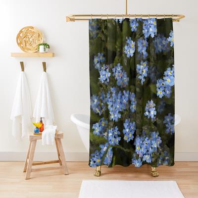 Tiny Blue Wildflowers