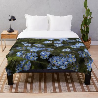 Tiny Blue Wildflowers