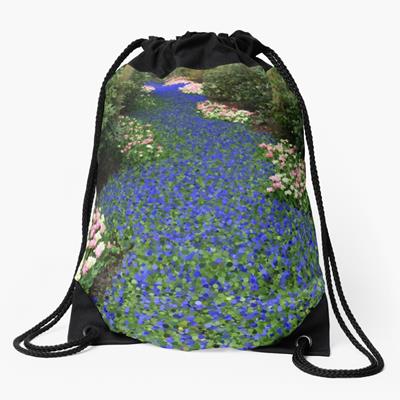 Tranquil Flower Path