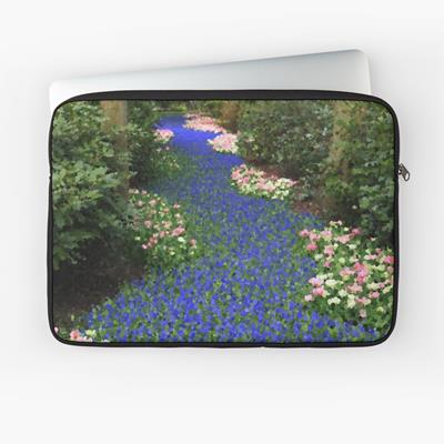 Tranquil Flower Path