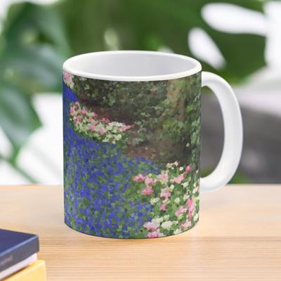 Tranquil Flower Path