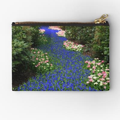 Tranquil Flower Path
