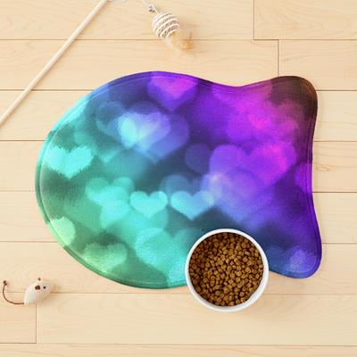 Trippy Colorful Hearts