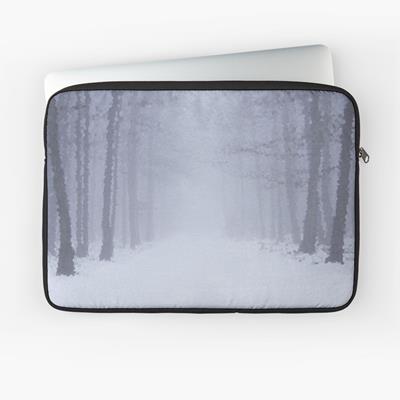Walk Through Snowy Forest