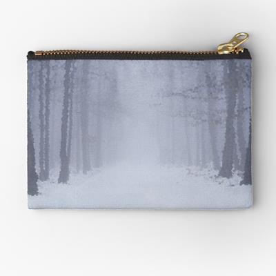 Walk Through Snowy Forest