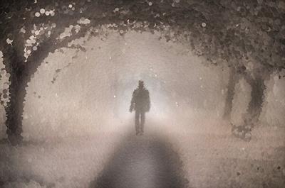 Walking In Fog