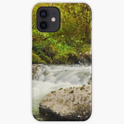 White Water in a Rocky Stream