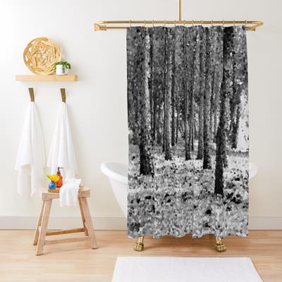 Woods in Black and White