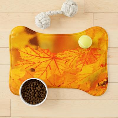 Yellow Leaf Pile